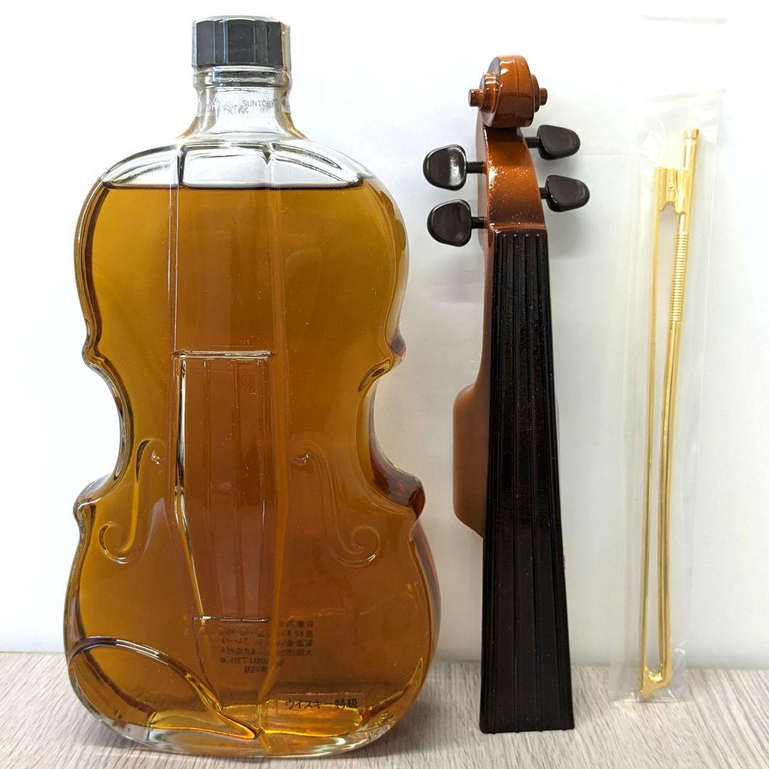 古酒】サントリー ウィスキー ローヤル バイオリン型ボトル