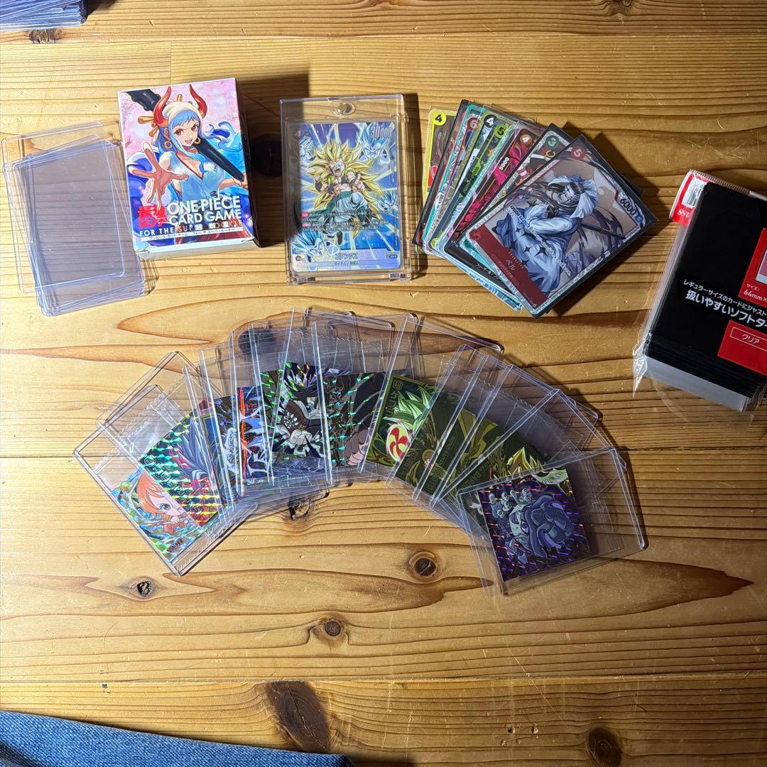 ワンピースドラゴンボールH&Hシール➕その他カードプラスローダーセット値下げ可