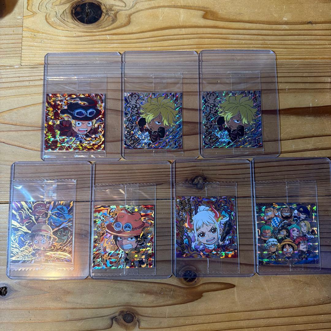ワンピースドラゴンボールH&Hシール➕その他カードプラスローダーセット値下げ可