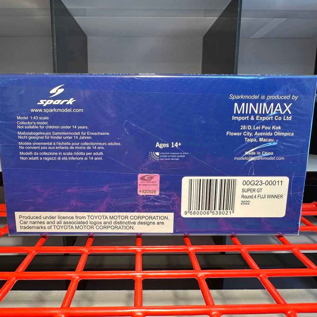 SUPERGT 2022 1/43 SPARK スパーク スーパーGT ミニカー