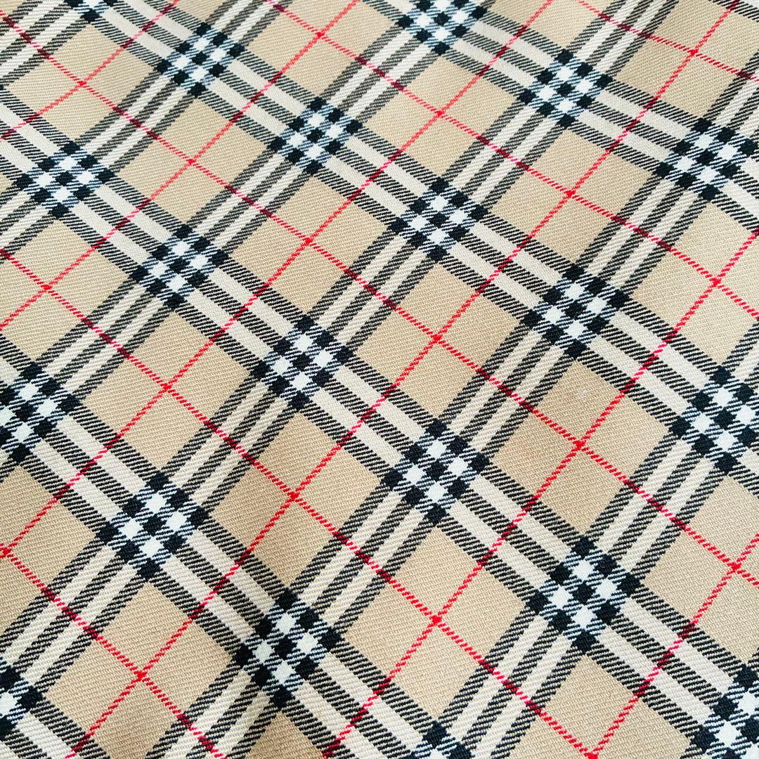 【極美品】バーバリーブルーレーベル　ノバチェック柄スカート ウール混　38