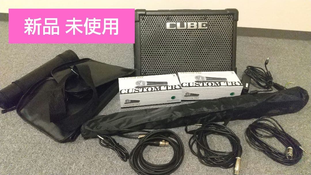◆特典マイク付◆ Roland ローランド アンプ CUBE STREET EX Roland - CUBE Street EX | Multi-Instrument Battery Amplifier