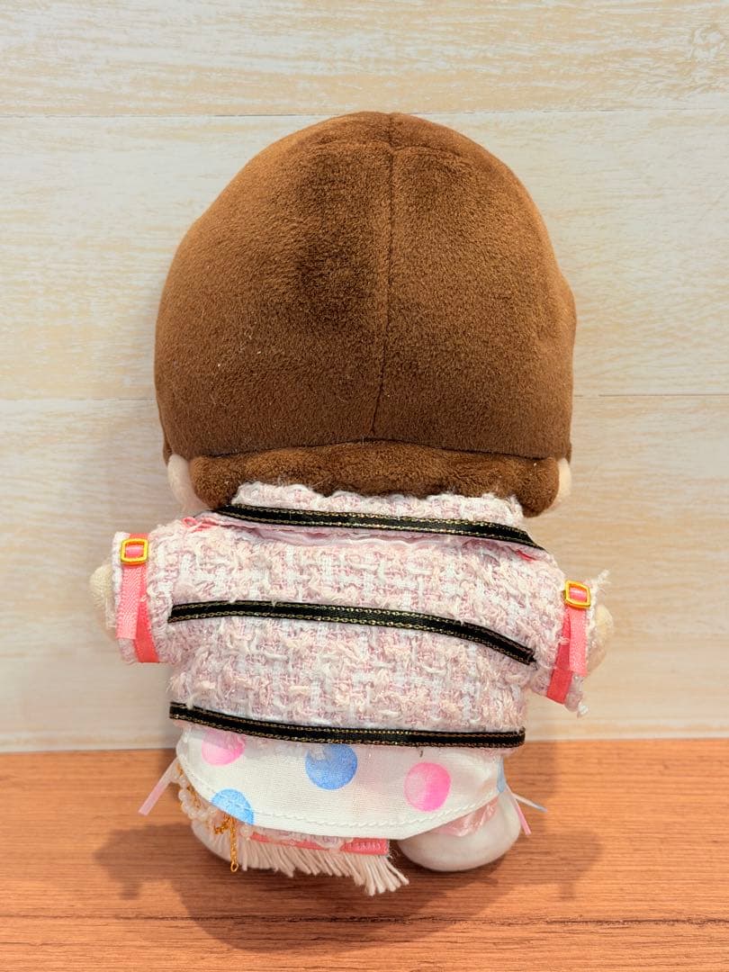 【オーダー】ぬい服　ピンクツイード　大橋さん
