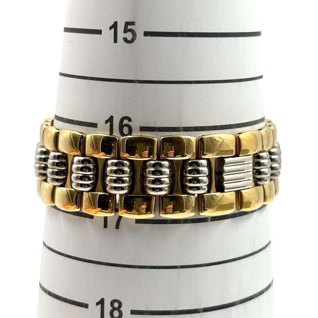 レア クリスチャンディオール 腕時計 ダイヤ11P オクタゴン ゴールド デイト