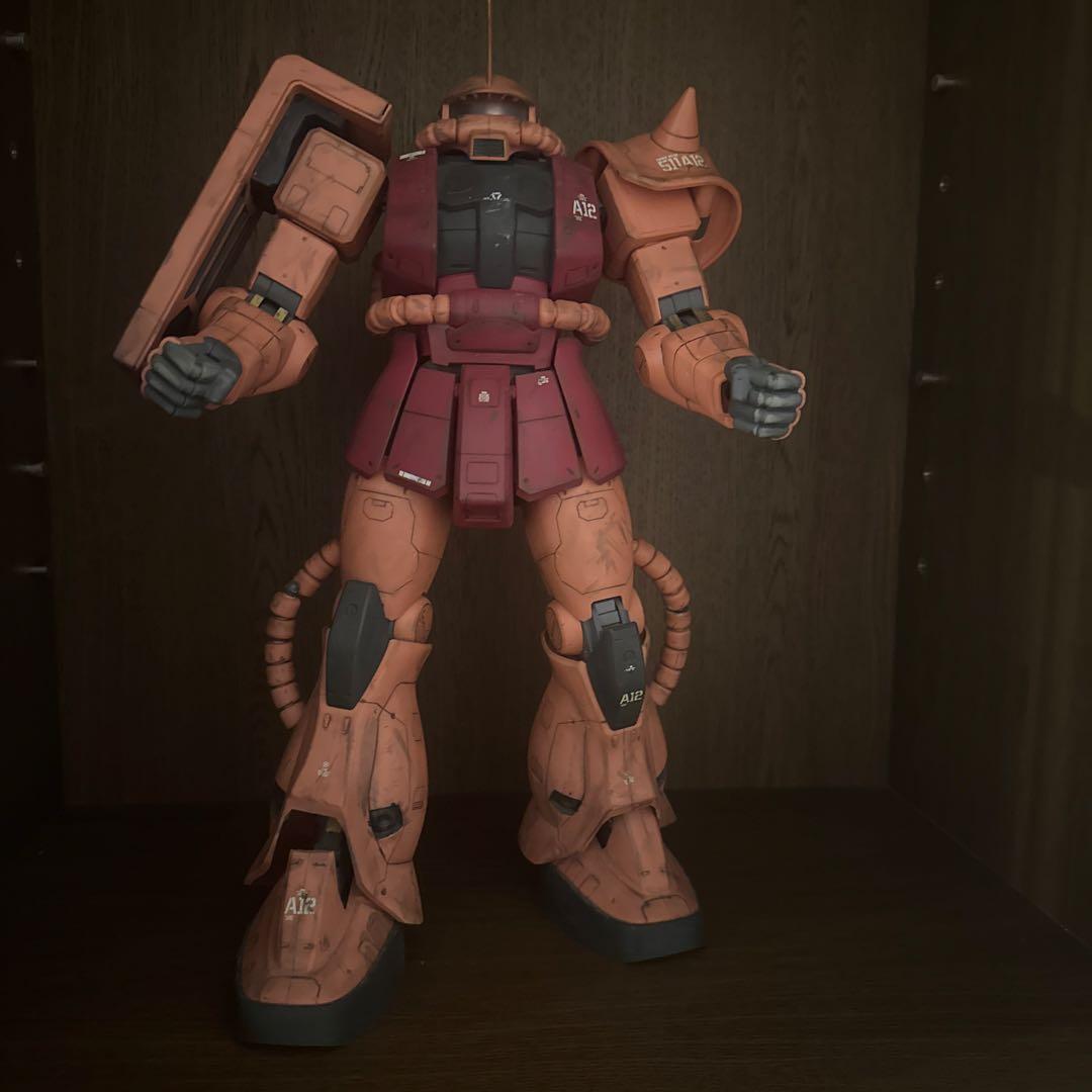 1/48 メガサイズモデル シャア専用ザク(完成品) 1/48 メガサイズモデル シャア専用ザク｜バンダイ ホビーサイト