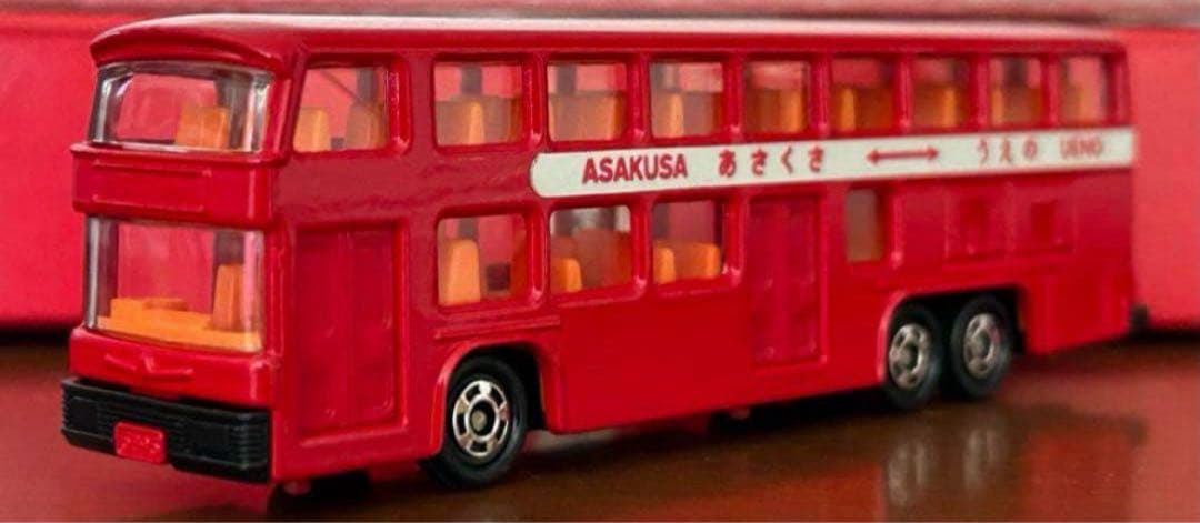 ロングトミカ 丸栄特注 浅草2階バス ネオプランバス