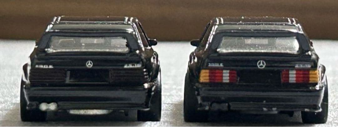 ホットウィール メルセデス ベンツ 190E 2台セット