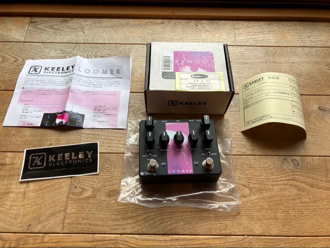 Keeley Loomer エフェクター keeley Loomer [Shoegazer Sound] ｜イケベ楽器店オンラインストア