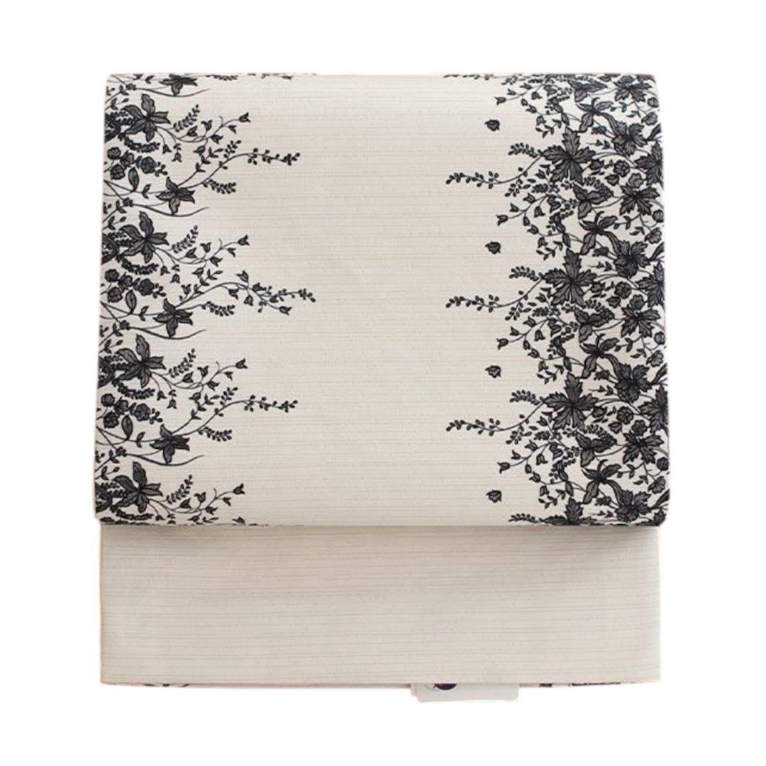 本場大島紬 カタス 7マルキ 七宝 亀甲 花唐草模様 K-5169