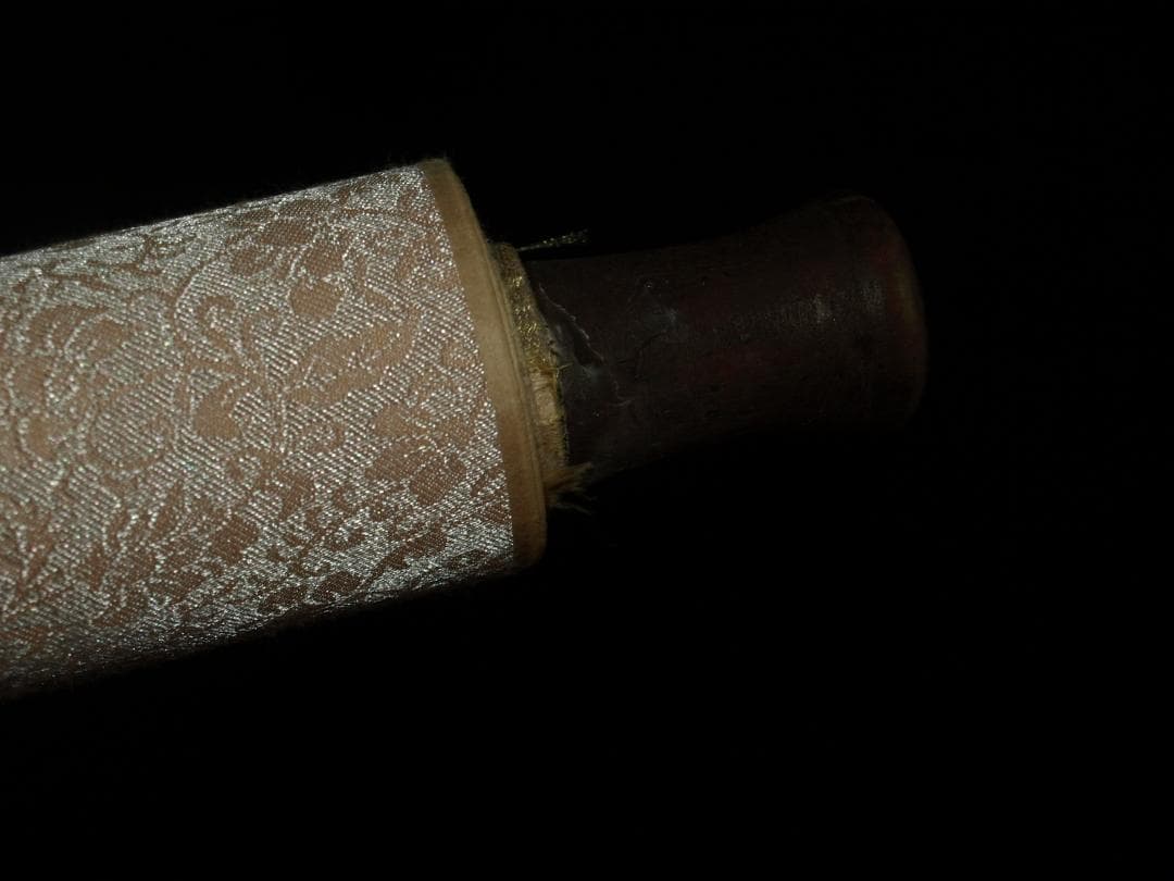 骨董掛け軸】人物図 中国 五代 肉筆保證 掛け軸BD262A12-2