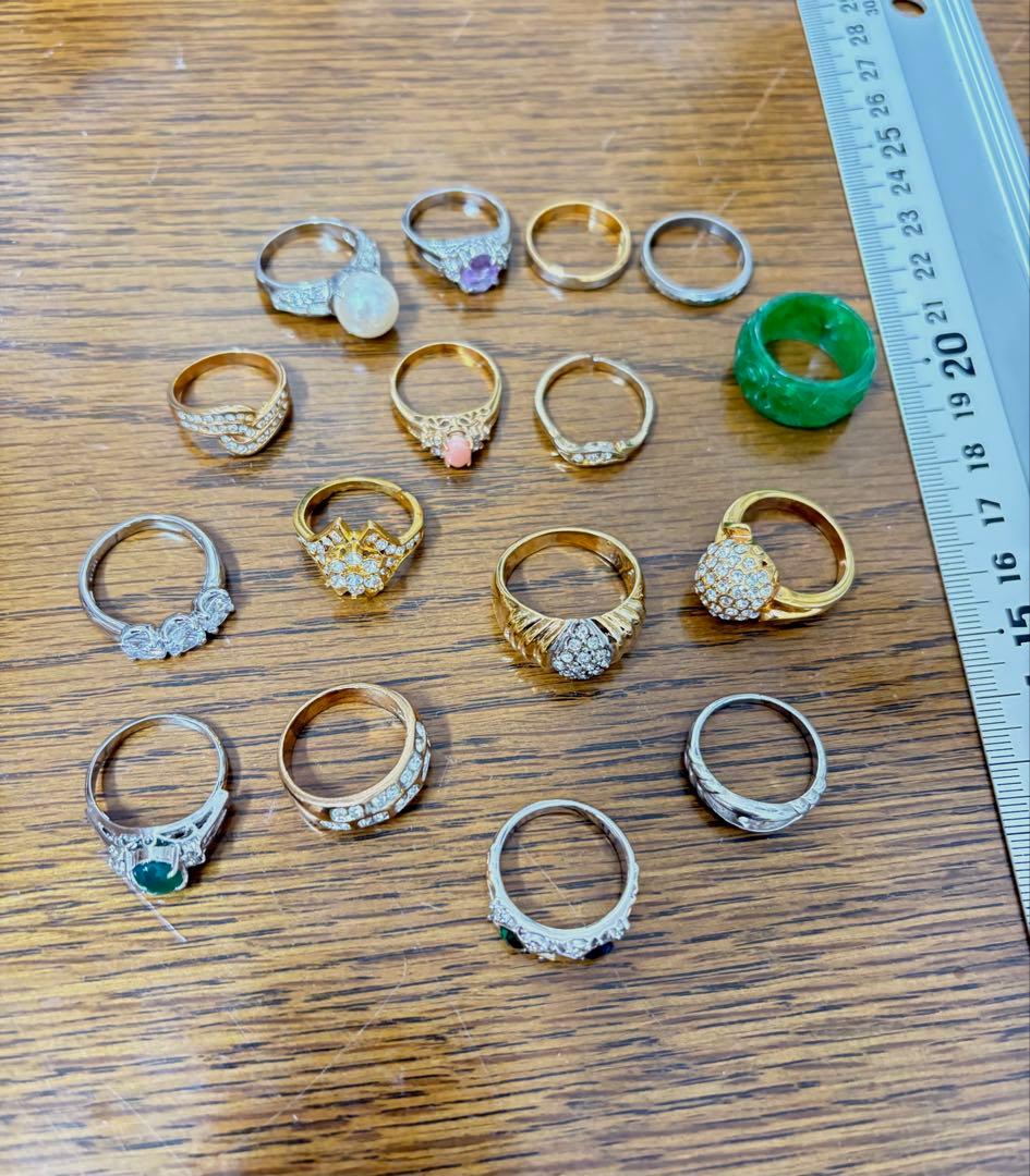 遺品整理アクセサリー➕2連パールネックレス