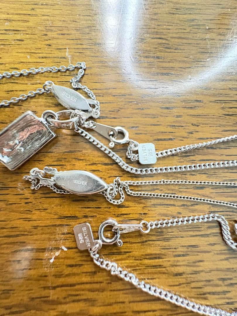 遺品整理アクセサリー➕2連パールネックレス