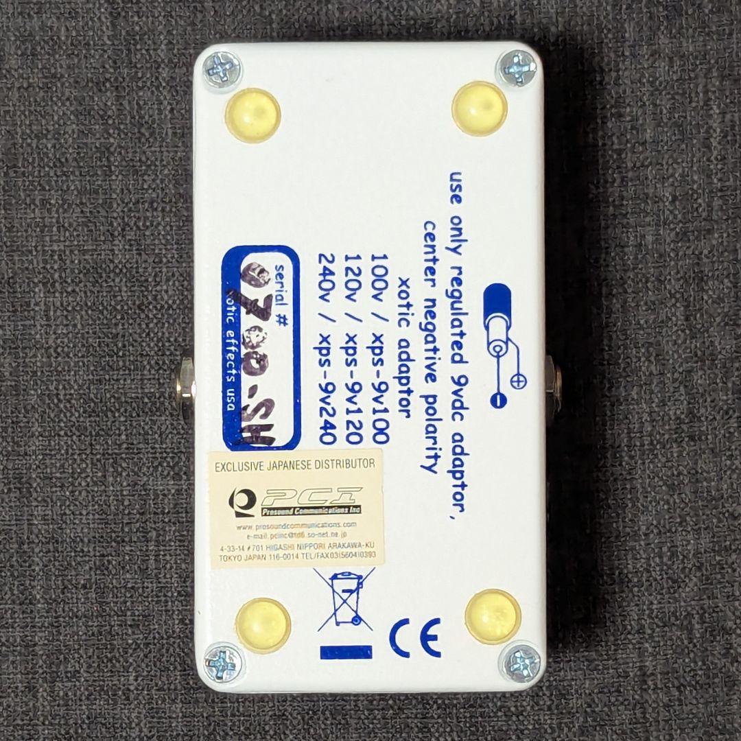 Xotic RC Booster スコット・ヘンダーソン シグネイチャー