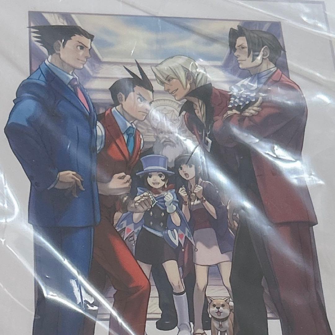 逆転裁判 特別法廷 2008 複製原画　直筆サイン　逆転検事　成歩堂　御剣