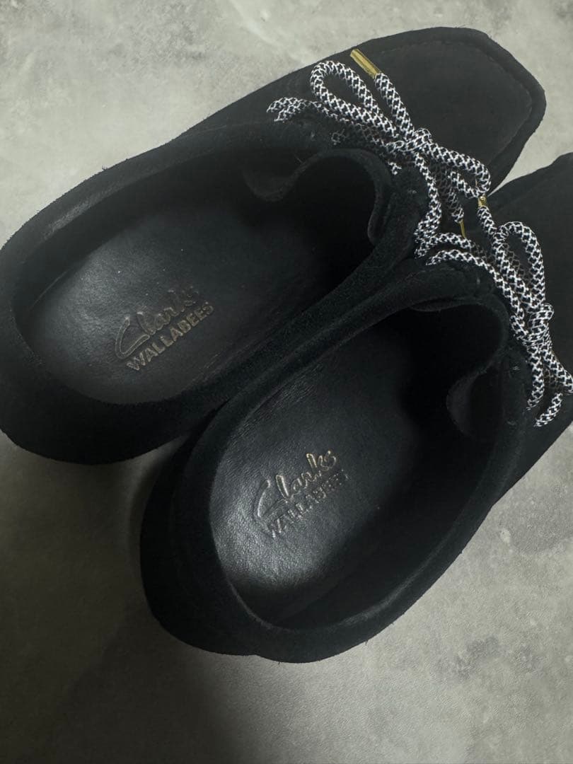 【Clarks】WALLABEES ブラック