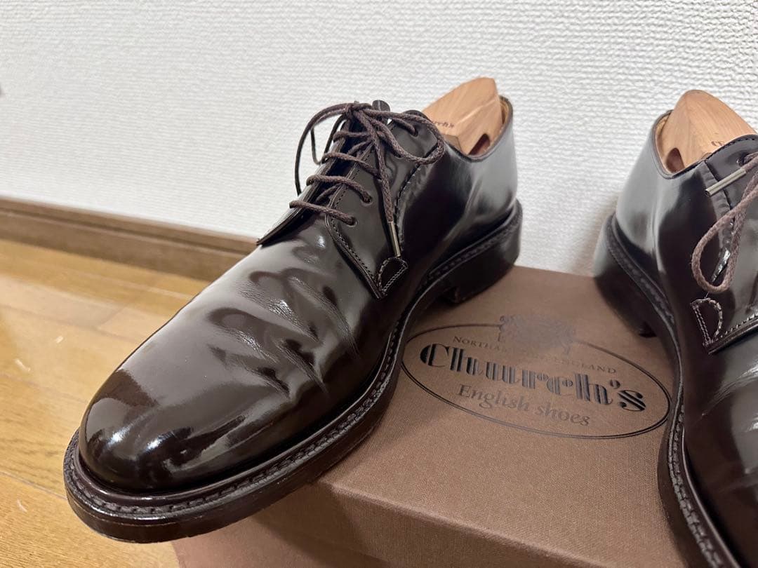 【純正シューツリー付き】　シャノン　チャーチ　UK7 70 F