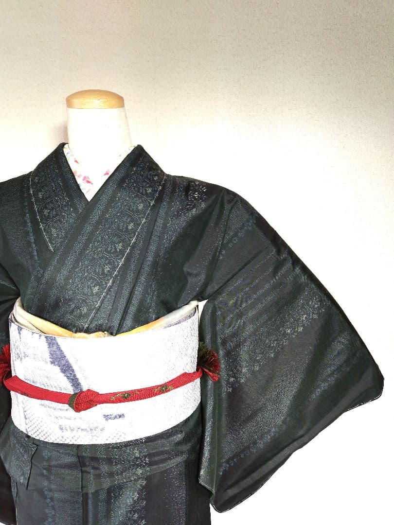 小紋】徳島県阿波天然藍染 天然灰汁醗酵建 藍染の奥ゆかしさの魅力大