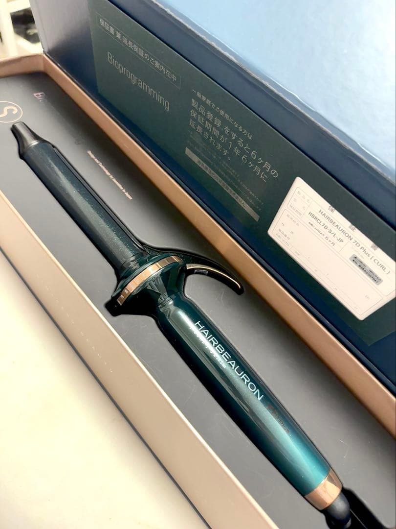 【美品】ヘアビューロン 7D Plus カール ヘアアイロンS 26.5mm