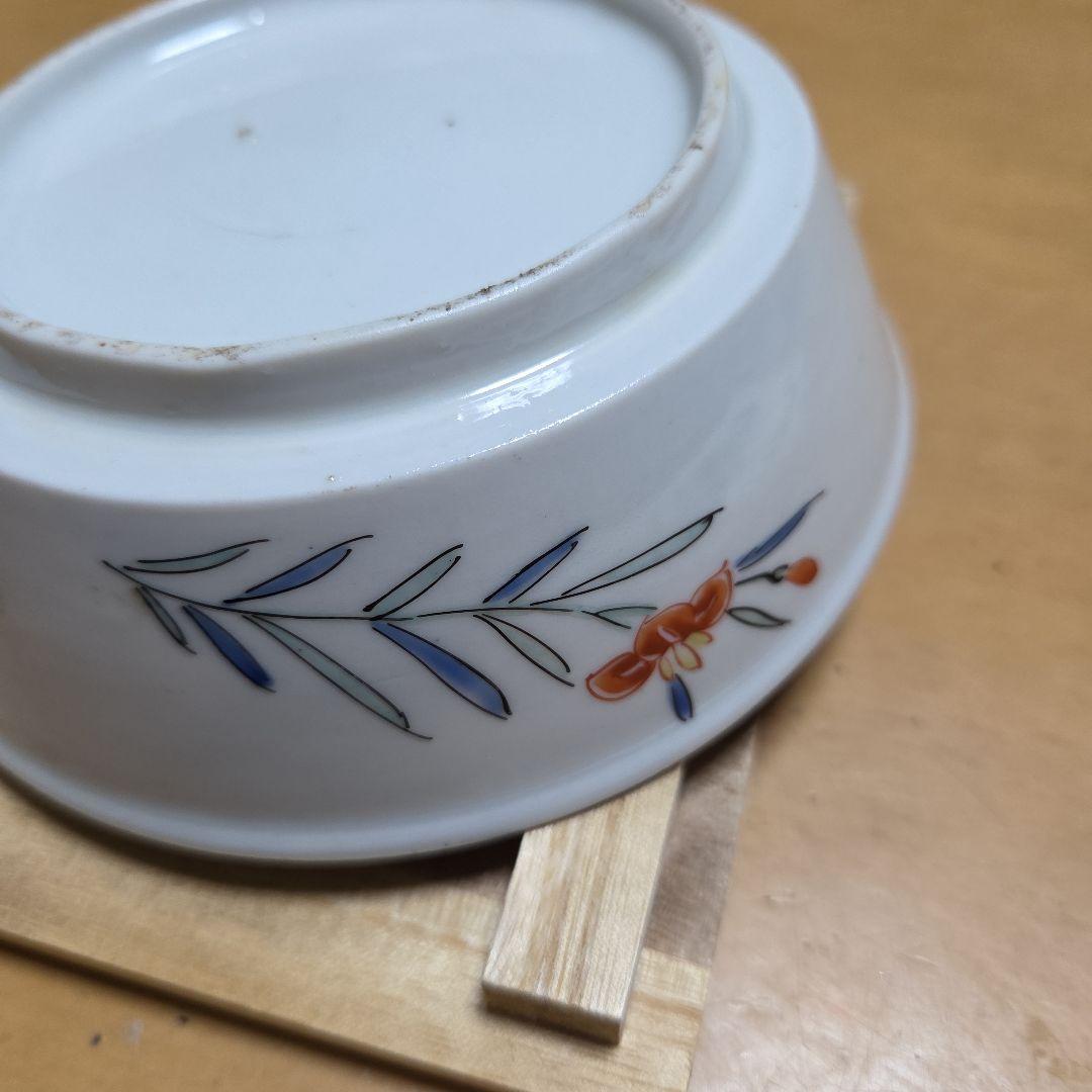 江戸中期 色絵柿右衛門唐子花図鉢（向付け）