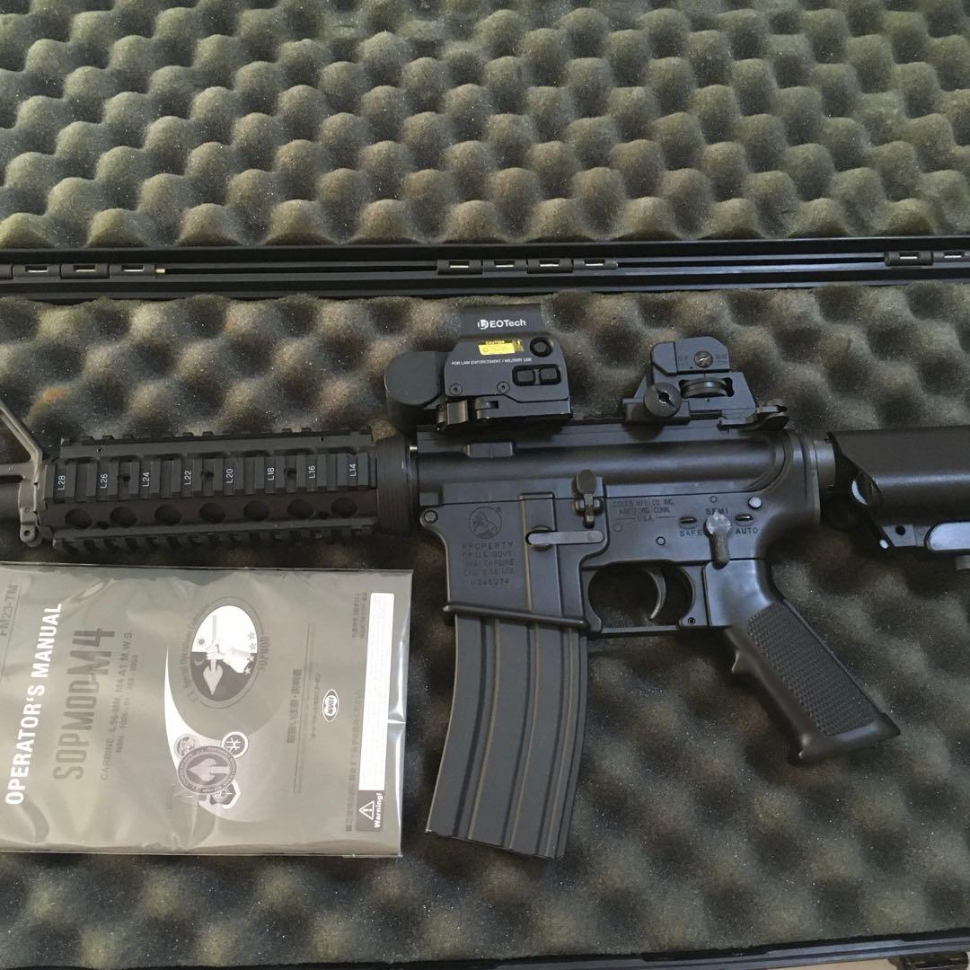 超美品＆動作快調!】 東京マルイ 次世代電動ガン M4 SOPMODセット!!