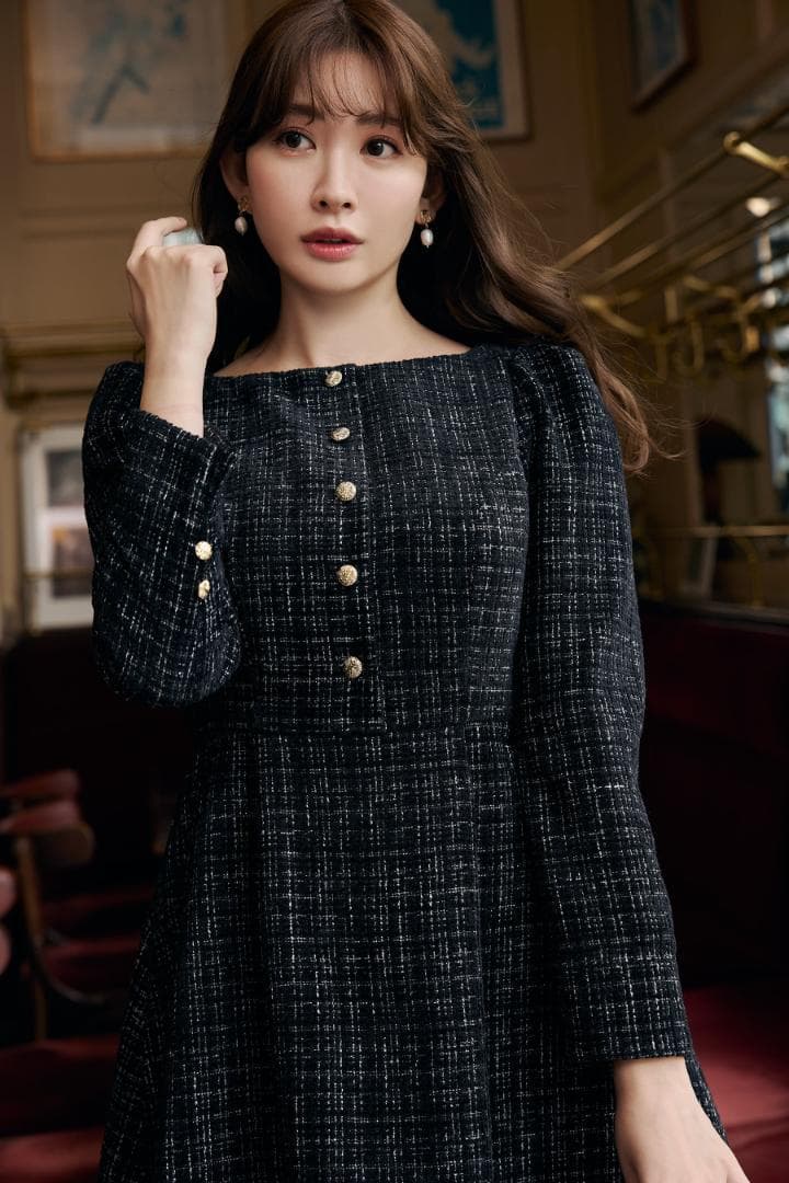 alice + olivia コート ハウンドトゥース アリスアンドオリヴィア