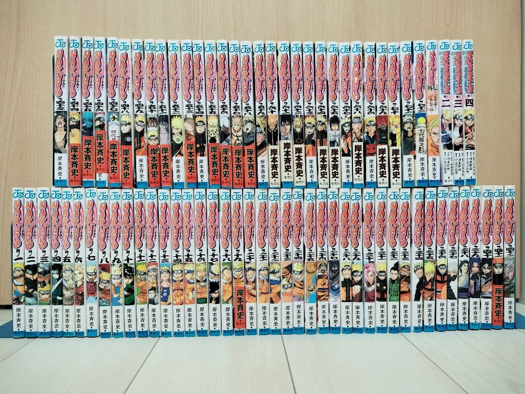 NARUTO 全72巻[完]+外伝/全巻簡易クリーニング済み/N01 - メルカリ
