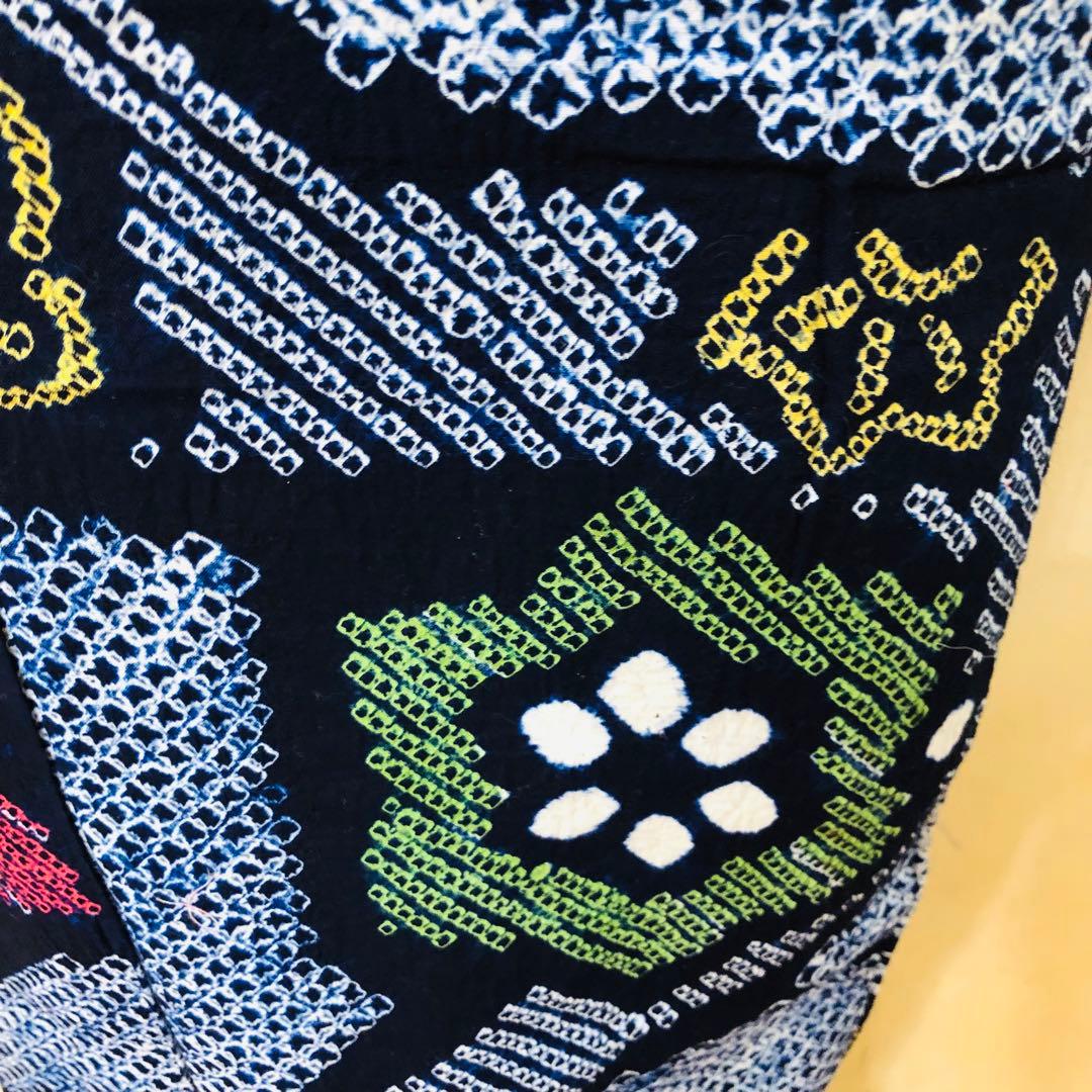 有松鳴海絞り伝統工芸❤️兵児帯新品❤️パールベルト新品帯留め5点セット‼️秀品