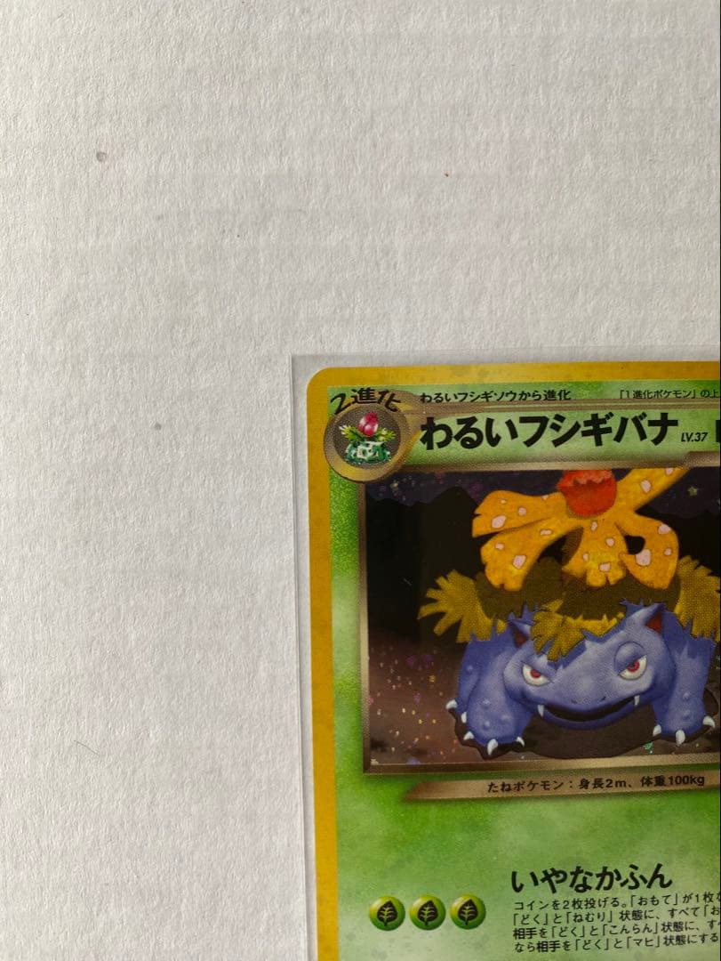 【旧裏ポケカ/プロモカード】わるいフシギバナ&わるいフシギソウ