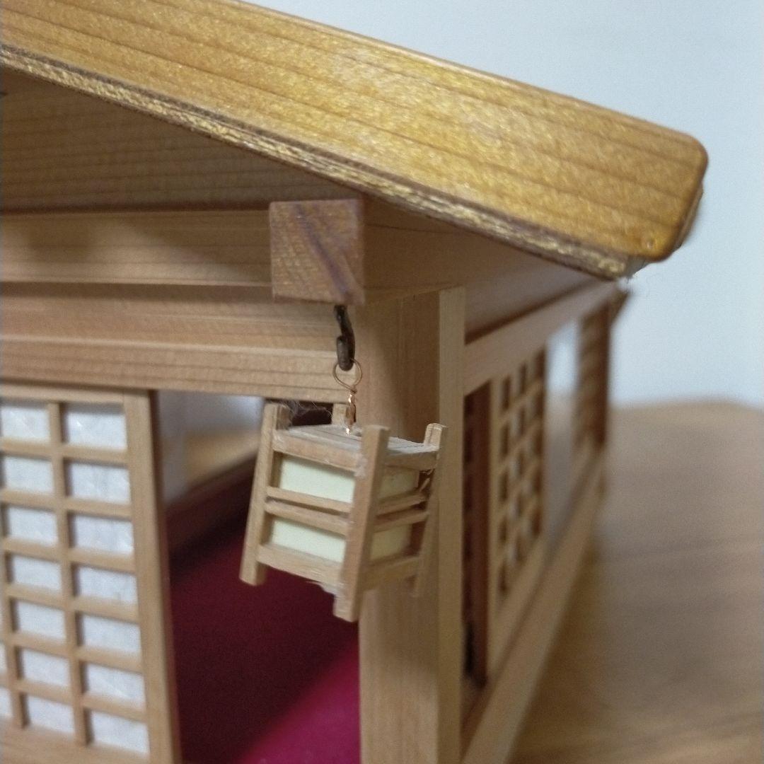 美品】屋形船 木工職人 手仕事 木工細工 舟盛り