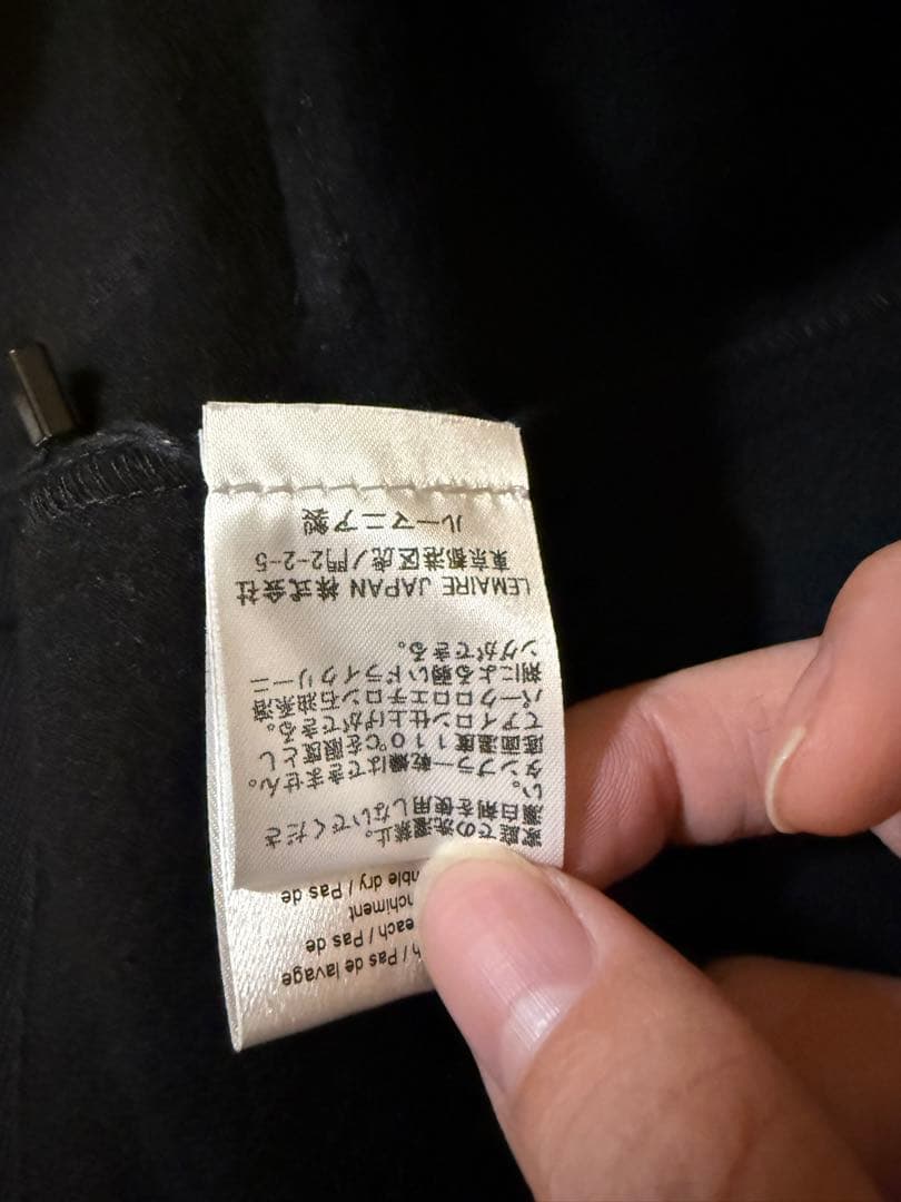 Lemaire wrap coat 25AW サイズS ラップコート