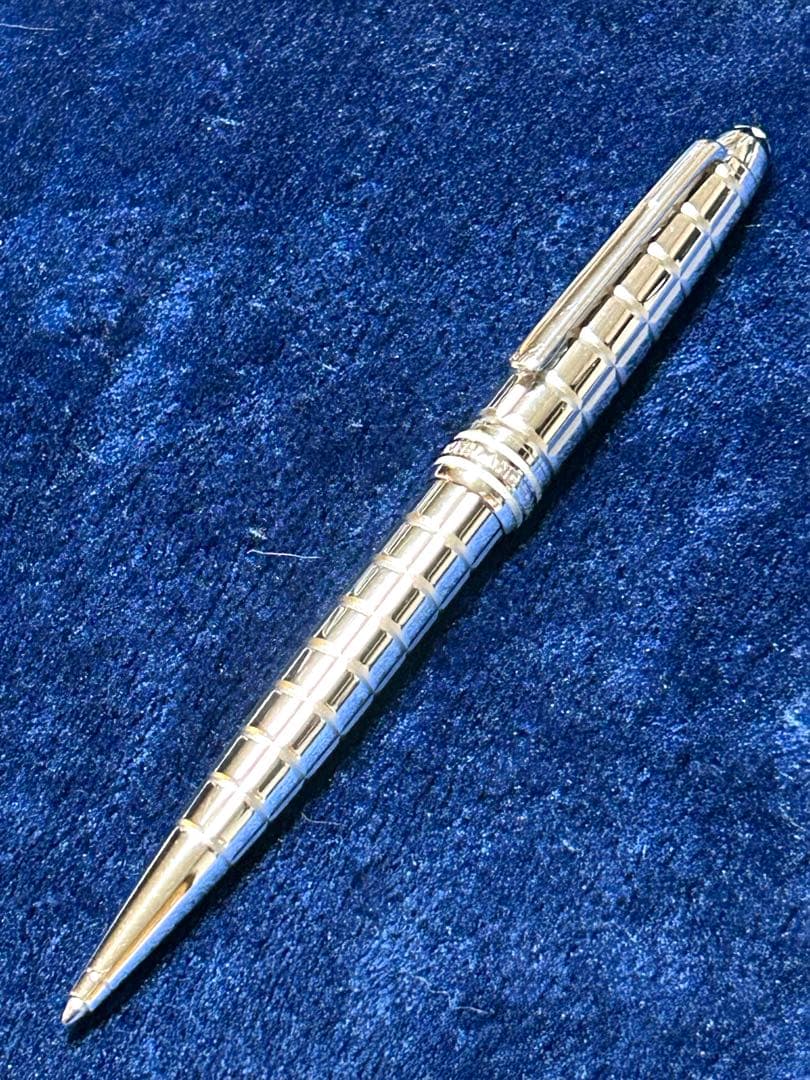 モンブラン ボールペン 164 ソリテール プラチナプレート ファセット モンブラン ボールペン 164 ソリテール プラチナプレート ファセット