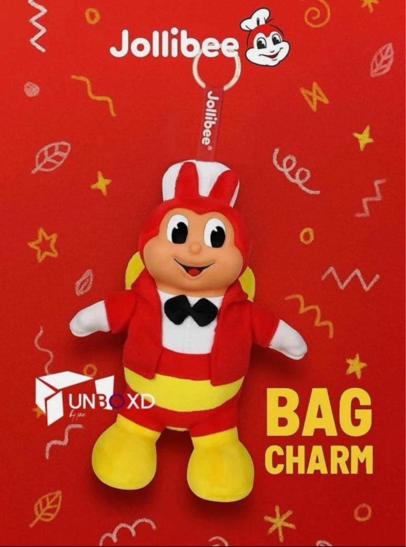 【Jollibee】ジョリビー Bag Charm キーホルダー 非売品