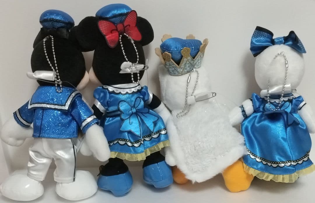 ディズニーパルパルーザ ぬいぐるみバッジ4点セット 東京ディズニーランド