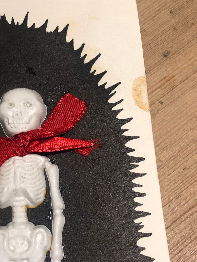 ビンテージ スカル 髑髏 骸骨 モンスター ハロウィン ミッドセンチュリー