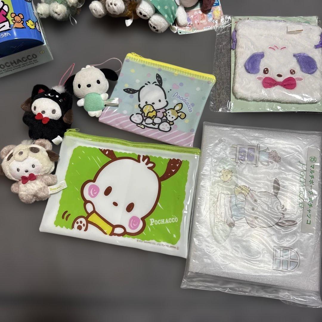 大量36個♡Sanrio ポチャッコぬいぐるみ＆貯金箱などグッズまとめ売り