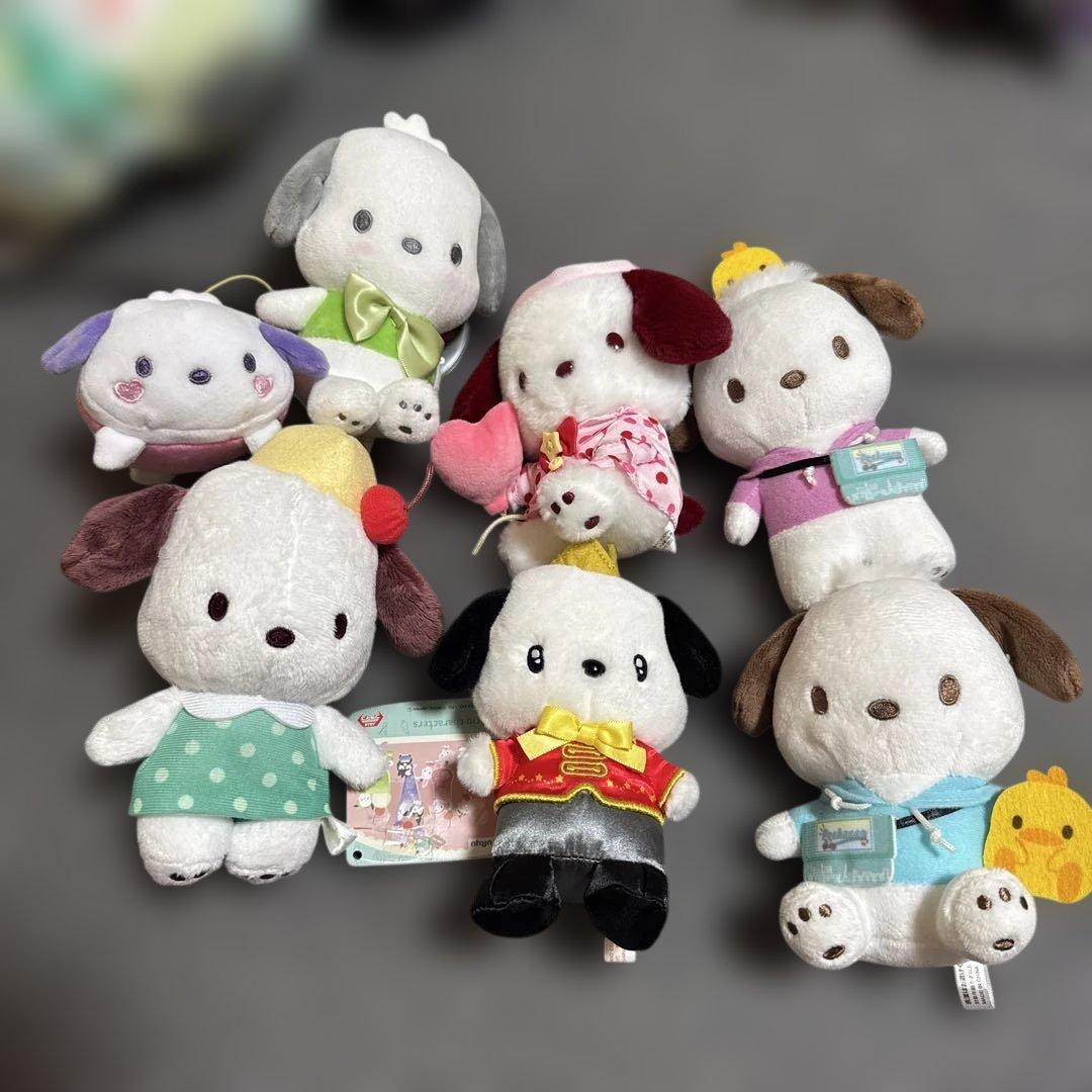 大量36個♡Sanrio ポチャッコぬいぐるみ＆貯金箱などグッズまとめ売り