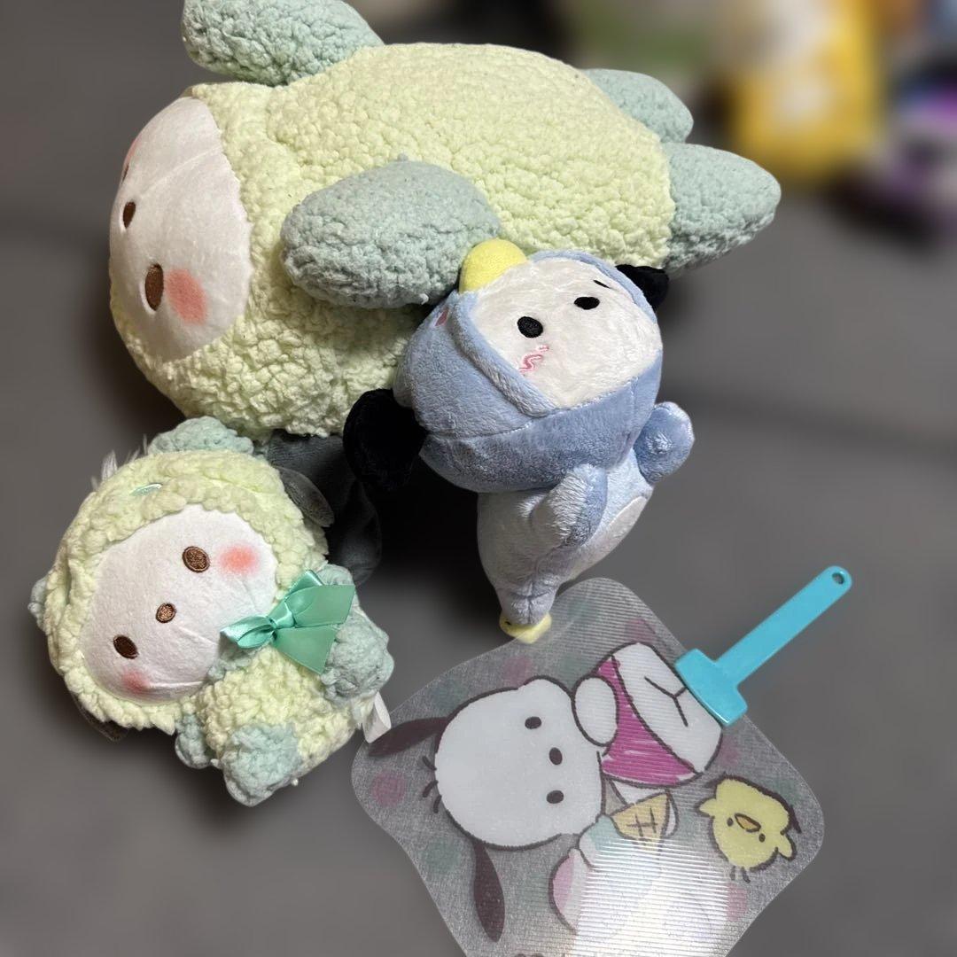 大量36個♡Sanrio ポチャッコぬいぐるみ＆貯金箱などグッズまとめ売り