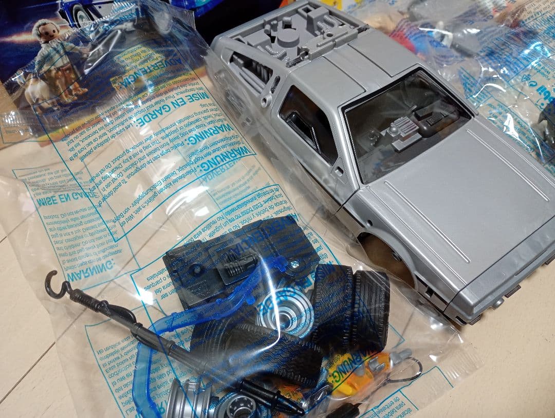 プレイモービル　デロリアン　バック・トゥ・ザ・フューチャー　70317