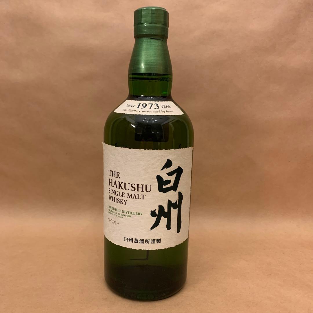 サントリーシングルモルトウイスキー白州 7007ml サントリーシングルモルトウイスキー 白州 700ml 43% - Bartender's