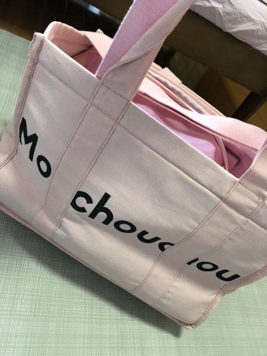 Monchouchouモンシュシュ キャリーバッグ ピンク