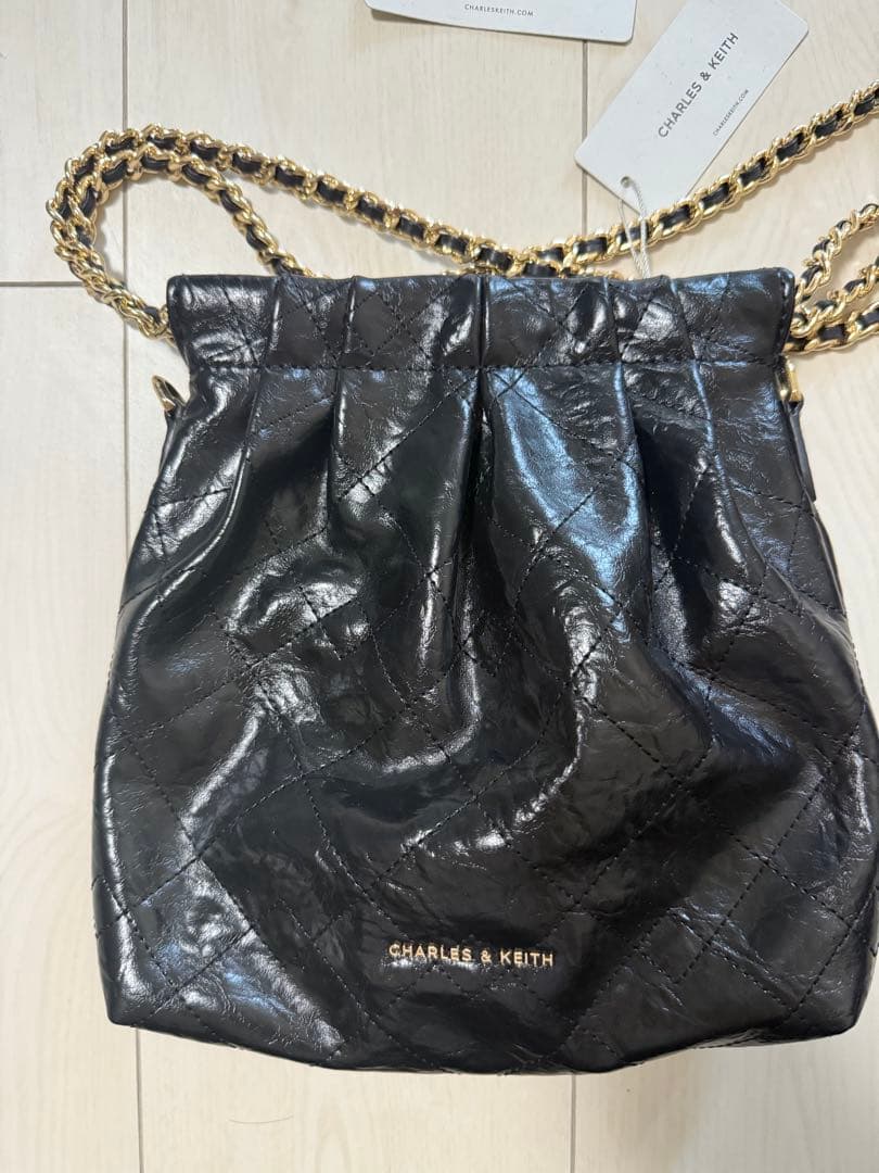 CHARLES&KEITH Duoドゥオ チェーンハンドルツーウェイバックパック