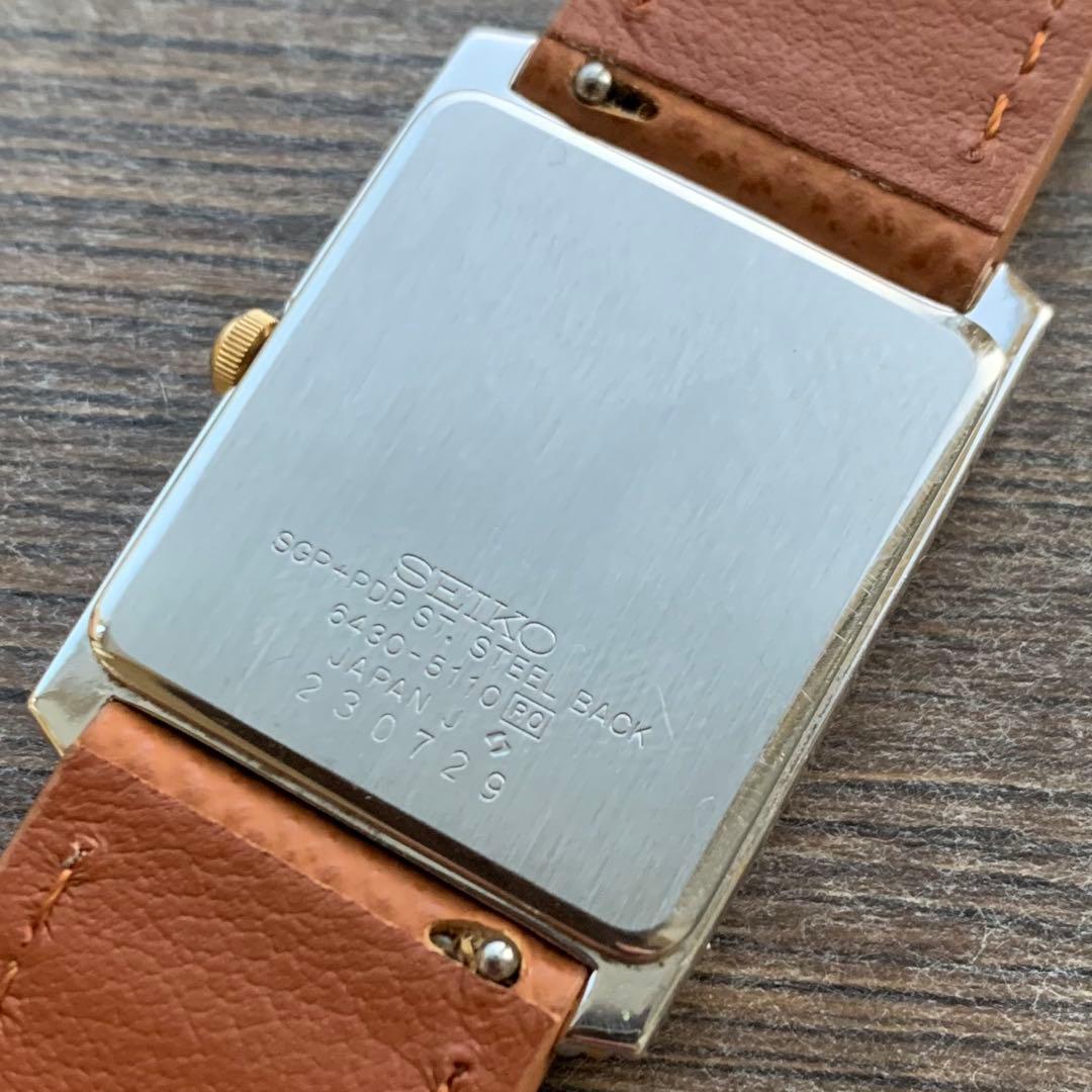 Vintage seiko tank セイコー　タンク　腕時計　メンズ　シャリオ