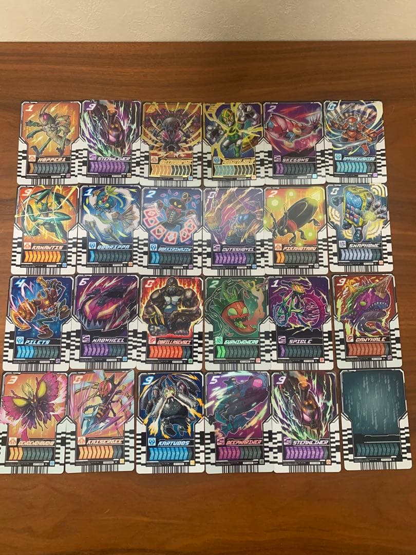 【貴重】ライドケミートレカ653枚　おまけ付phase00〜ex02コンプリート