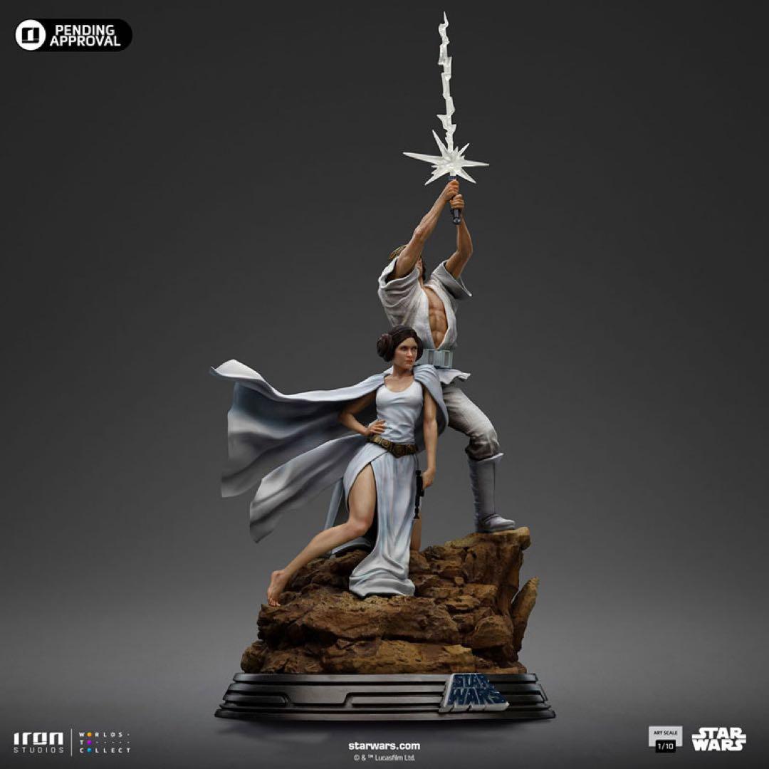 【新品】スター・ウォーズ フィギュア ルーク・スカイウォーカーとレイア・オーガナ