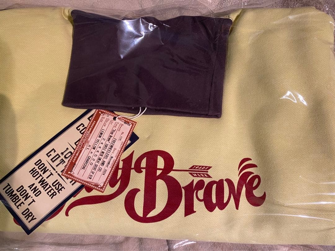 草彅剛 FREEWHEELERS 別注タートルネック Stay Brave XL