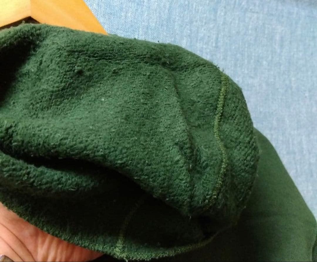 ウエアハウス 453 セパレート ポケット フーディー グリーン 40