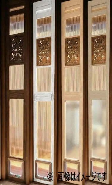 行って帰る君]大型ペットドア ペット スルー - メルカリ