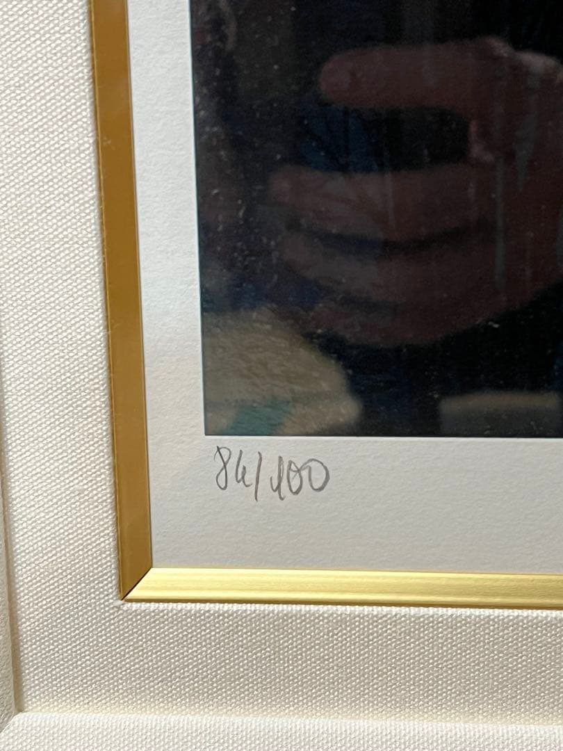 ミッシェル・バテュ「モンスーンバレー」84/100 シルクスクリーン 直筆サイン