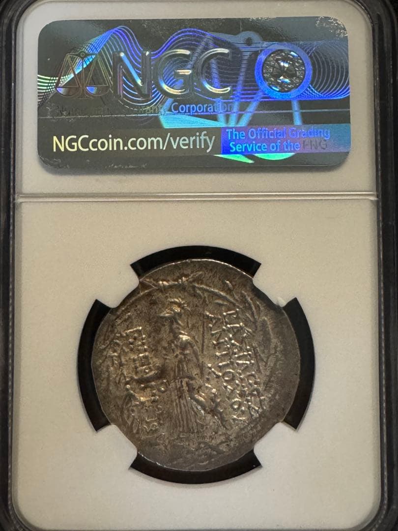 甘*寺様 【◎最終値下げ】テトラドラクマ銀貨 セレウコス王朝 アンティオコス7世