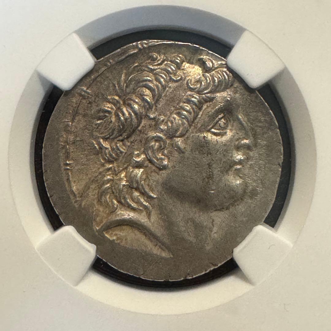 甘*寺様 【◎最終値下げ】テトラドラクマ銀貨 セレウコス王朝 アンティオコス7世